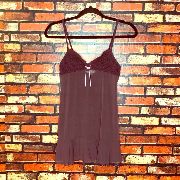 Victoria's Secret Other - 5/$25🖤Small Maroon Victoria's Secret Nightgown